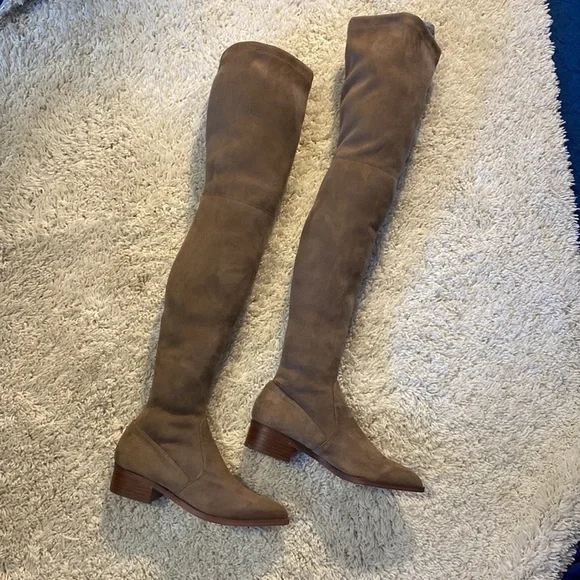 NWOT STEVE MADDEN FOR ANTHRO JESTIK SUEDE OTK BOOT SZ 6(fits like a 7.5) - Picture 6 of 11